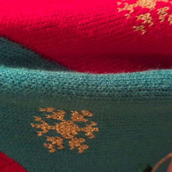 EUC Kid Ugly Christmas Cat Sweater - Picture 6 of 8